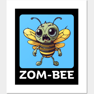 Zom-Bee | Bee Pun Posters and Art
